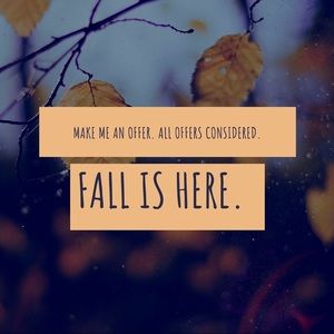 🍂 MAKE ME AN OFFER! 🍂